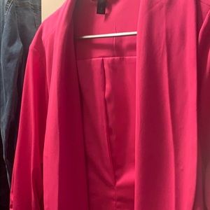 Pink blazer
